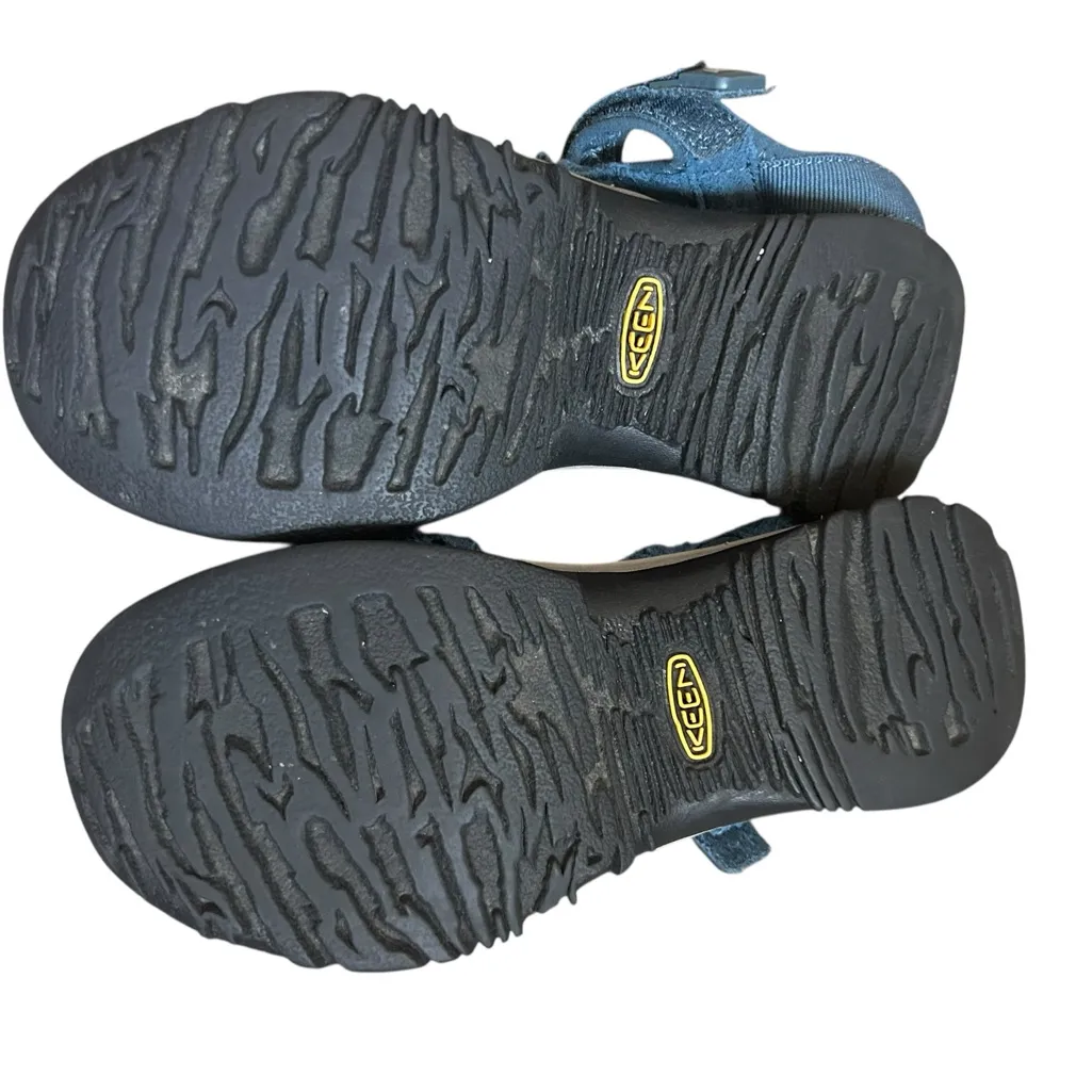 Keen Light Blue Leather Rose Outdoor Sandals women’s size 6‎ - Image 9