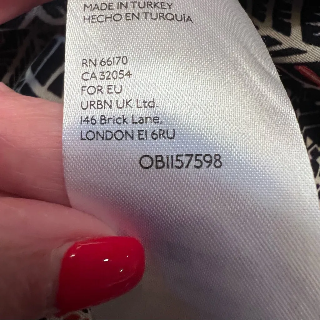 Maeve by Anthropologie Rooibos Wide Leg Palazzo Pants Multicolor Paisley Medium - Image 11