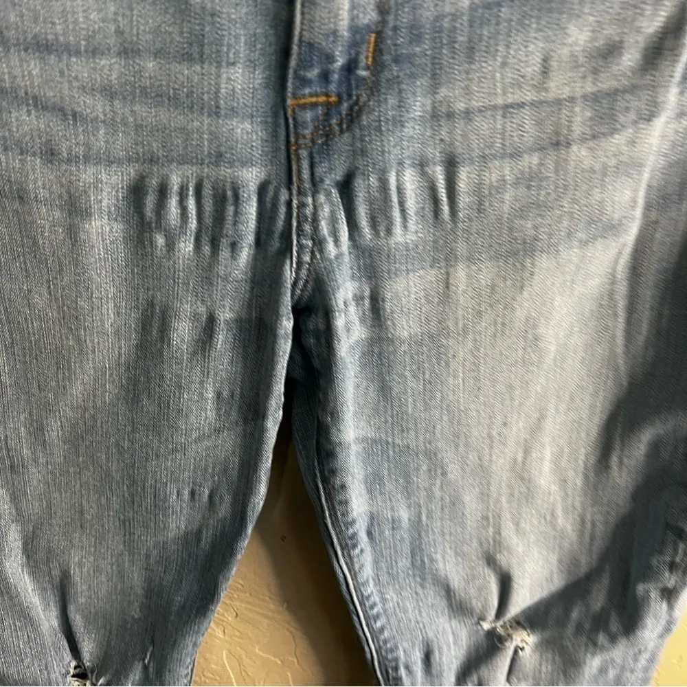 Hudson‎ High Rise Blair Ankle Super Skinny Distressed Denim Jeans - Image 4