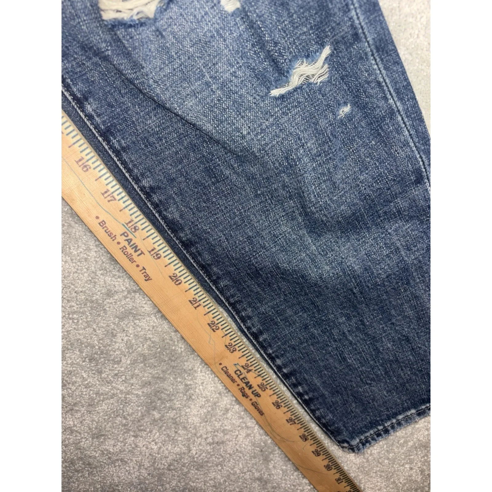 Pistola Presley High Rise Relaxed Roller Jeans In Eternal Destructed 27 - Image 9