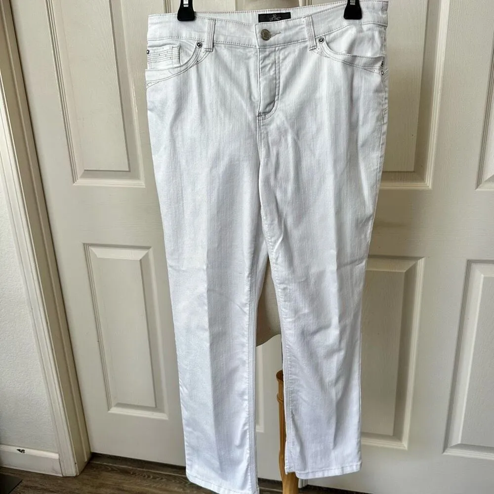 Chico's so slimming white jeans - Image 2