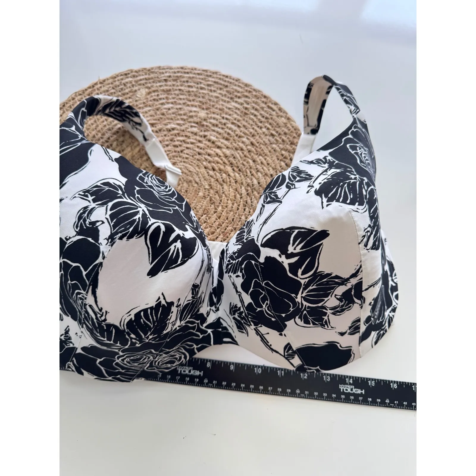 Cacique Floral Print Full Coverage Underwire Bra Comfortable‎ 42H - Image 3