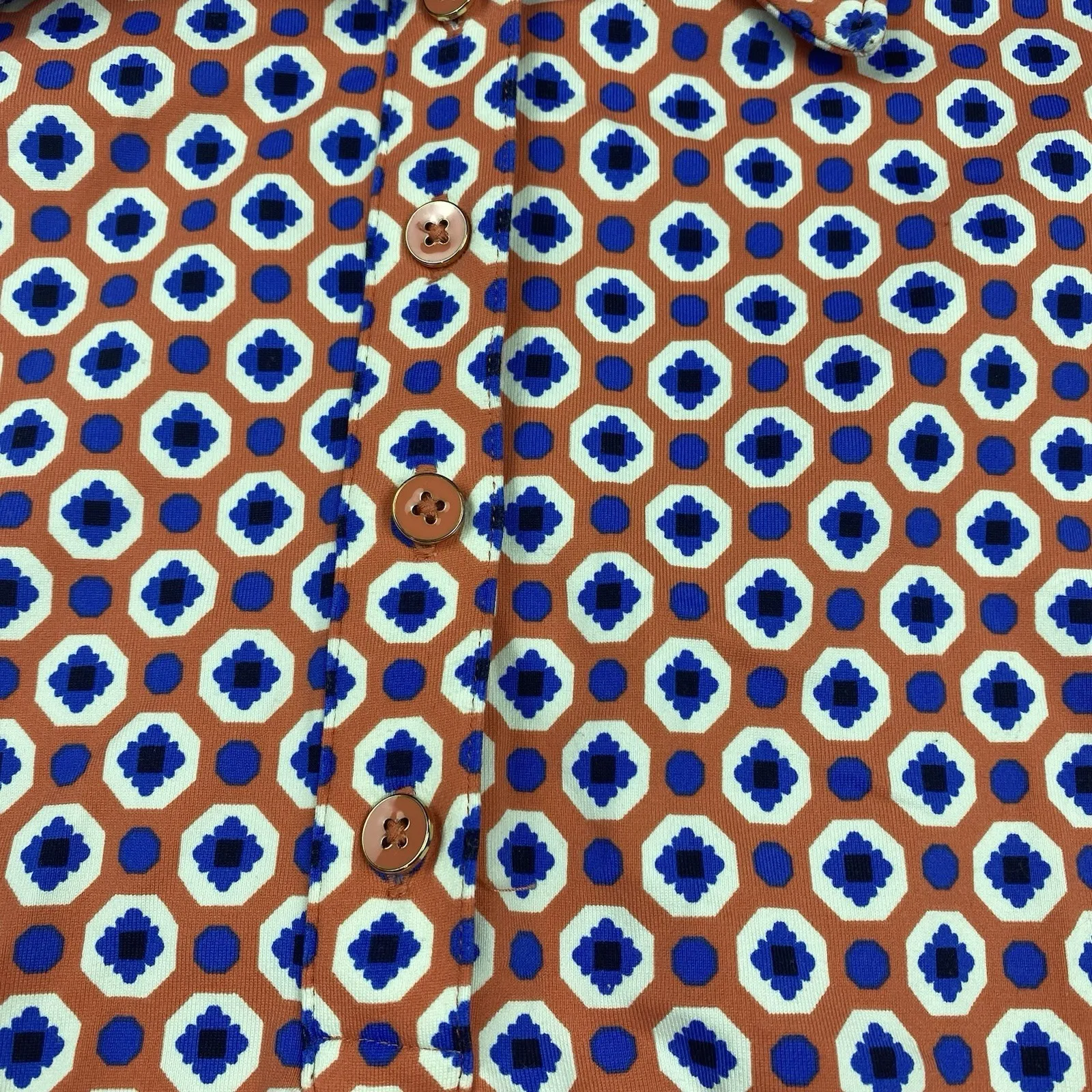 Talbots Womens Size Medium Pullover Shirt Top Performance Fabric Classic‎ Preppy - Image 5