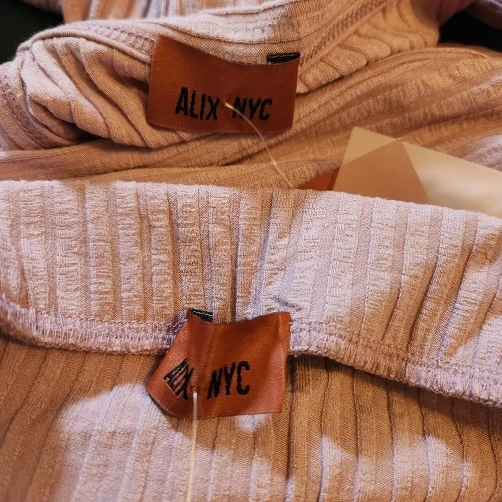 Alix NYC Skirt Set Monroe Crop Tank Melrose Skirt In Orchid Size Small NWT - Image 14