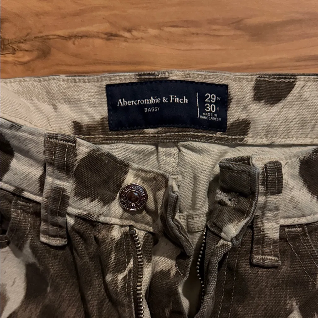 Abercrombie & Fitch Cow Patterned Pants - Image 2