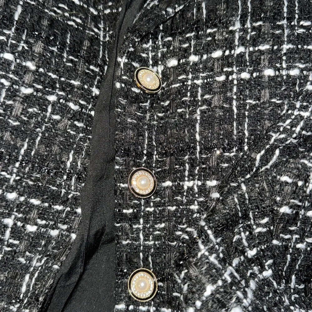 New ‎ Dress
POMANDER PLACE Black Tweed Stacie Dress Black Size XS - Image 7