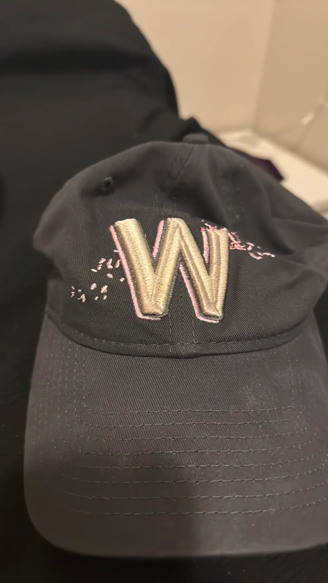 Washington Nationals Hat Gray - Image 3