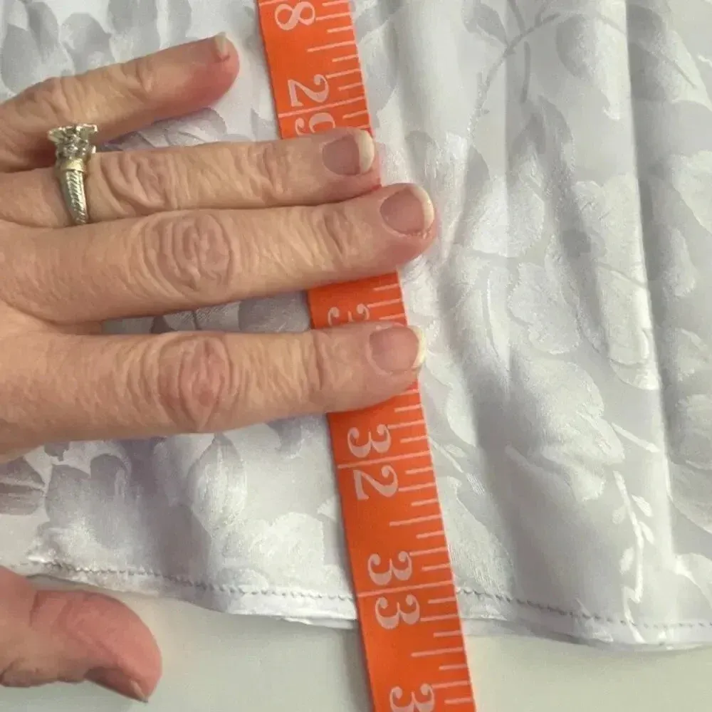 Secret Treasures‎ Women Small Nightgown Pale Lilac Floral Damask Classic Whimsy - Image 11