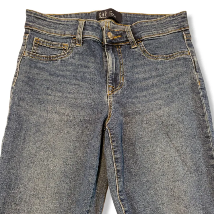Gap Jeans Size 26 Favorite Jegging Blue Denim Pants Stretch Gap Denim Jeans Women's Mid Rise Jeans - Image 3