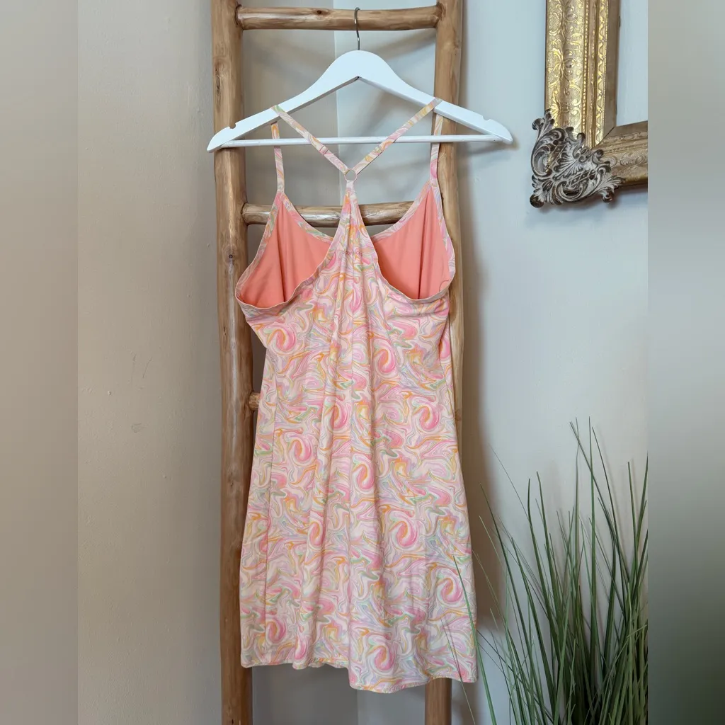 Outdoor Voices The Exercise Dress in Pink Marble Large - Image 9