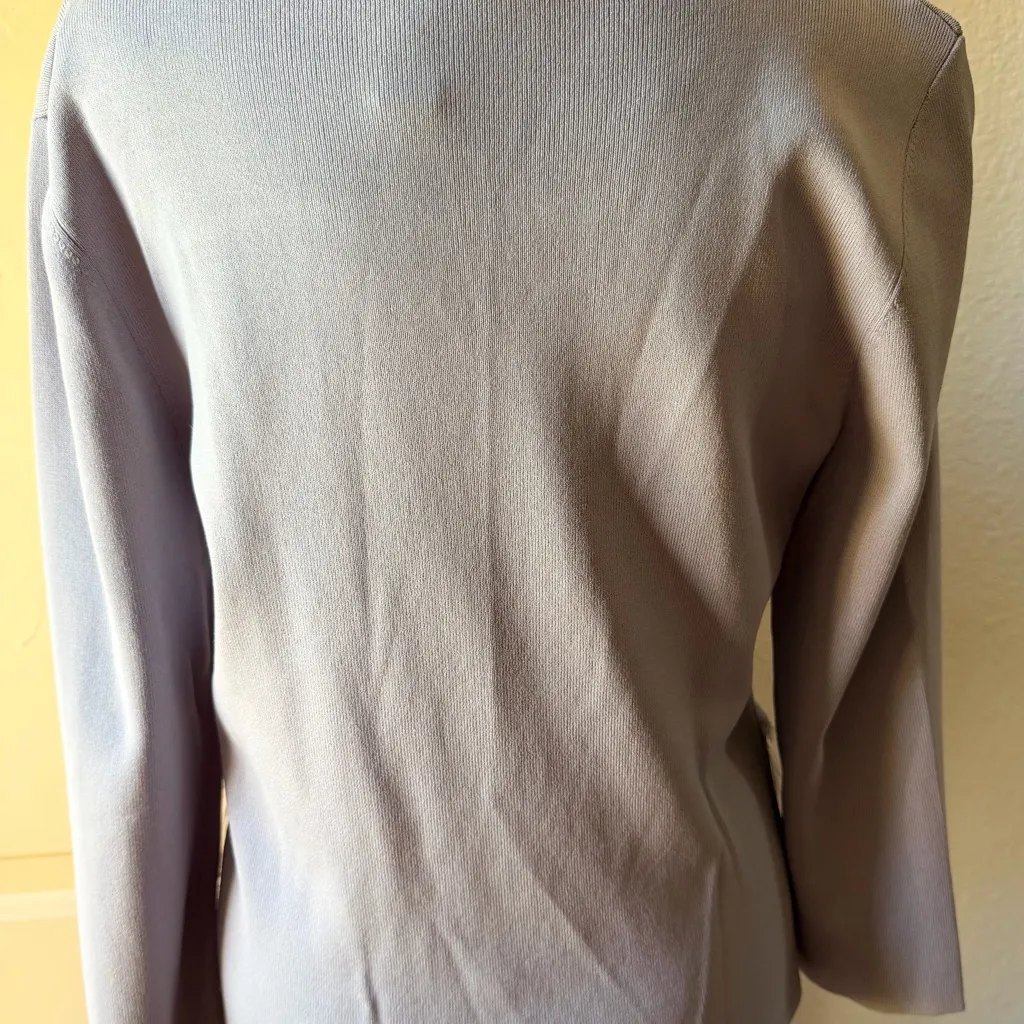 Cable & Gauge Light Gray Sweater - Image 9
