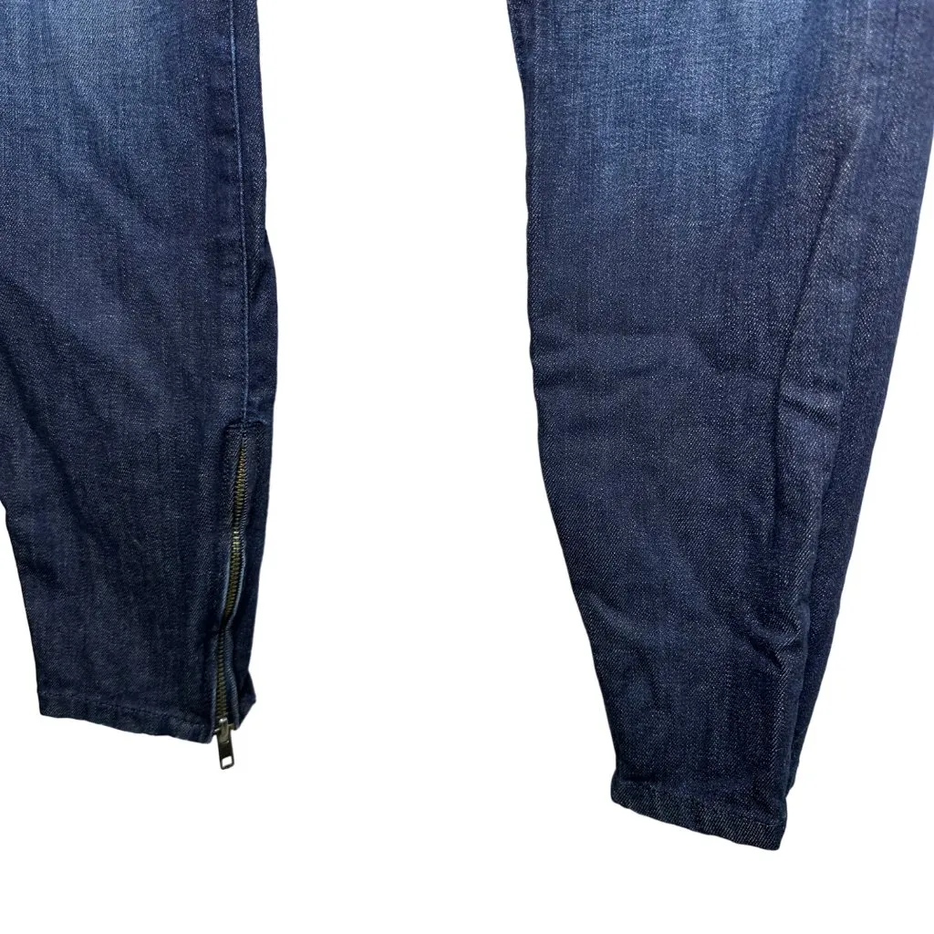 Current/Elliott The Silverlake Zip in D'argent Zip Skinny Jeans Size 26 Low Rise - Image 5