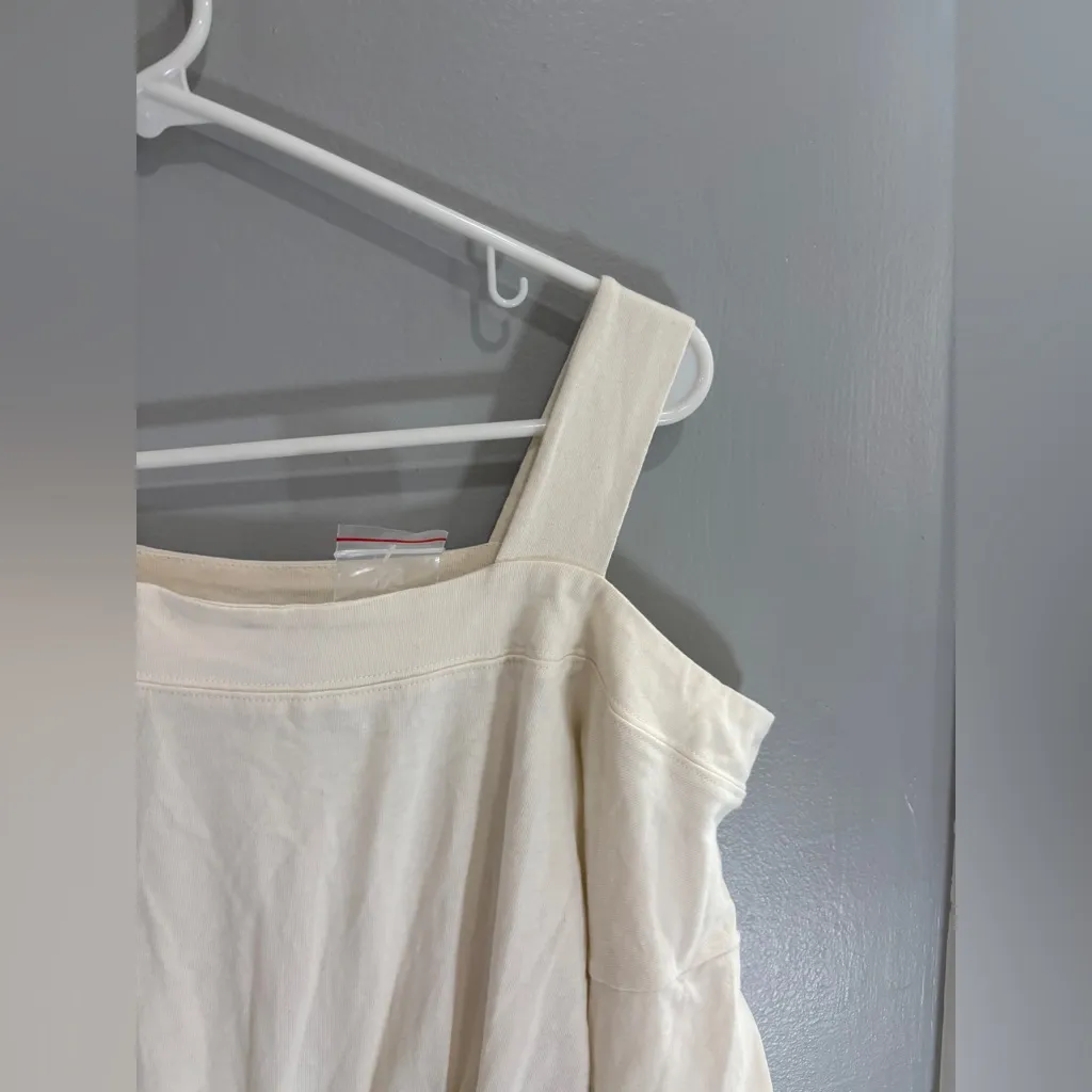 New Free People Beach Ibiza Midi Dress Size Small MSRP: $98 White ivory Beachy - Image 13