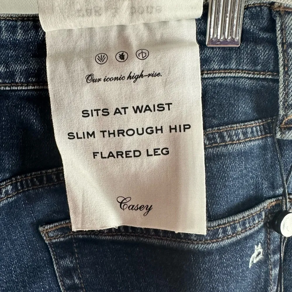 Rag & Bone Casey High Rise Ankle Comfort Stretch Flare Jeans Chelsea Size 26 - Image 7