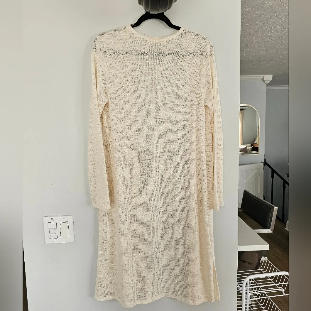 Wallflower Cream Open Cardigan L Size L - Image 5