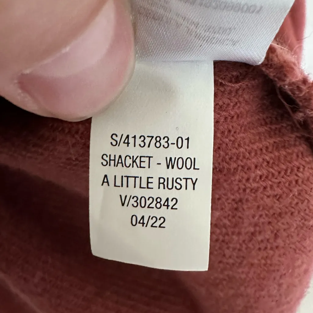 Old Navy Women’s Soft-Brushed Utility Shacket - Rust Red - Image 5