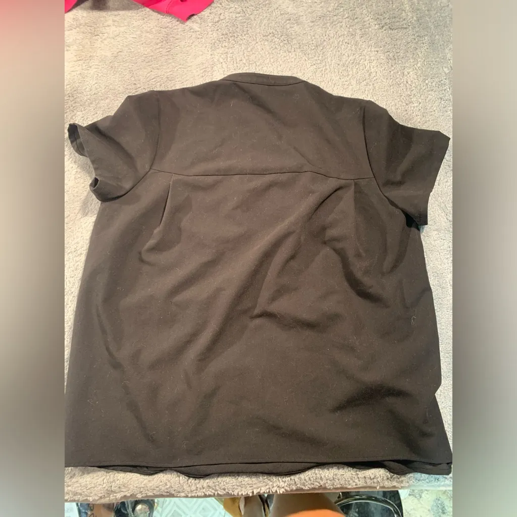 Figs black scrub top small - Image 10