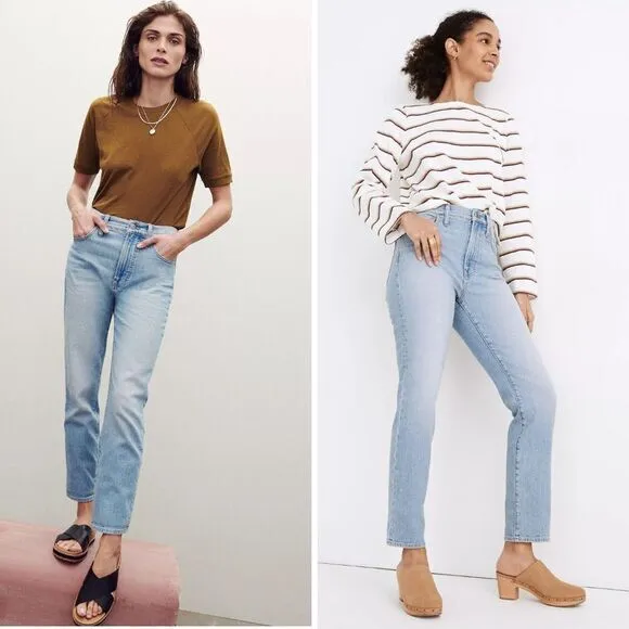 NEW Madewell The Perfect Vintage Jean in‎ Fiore Wash, 23 - Image 3