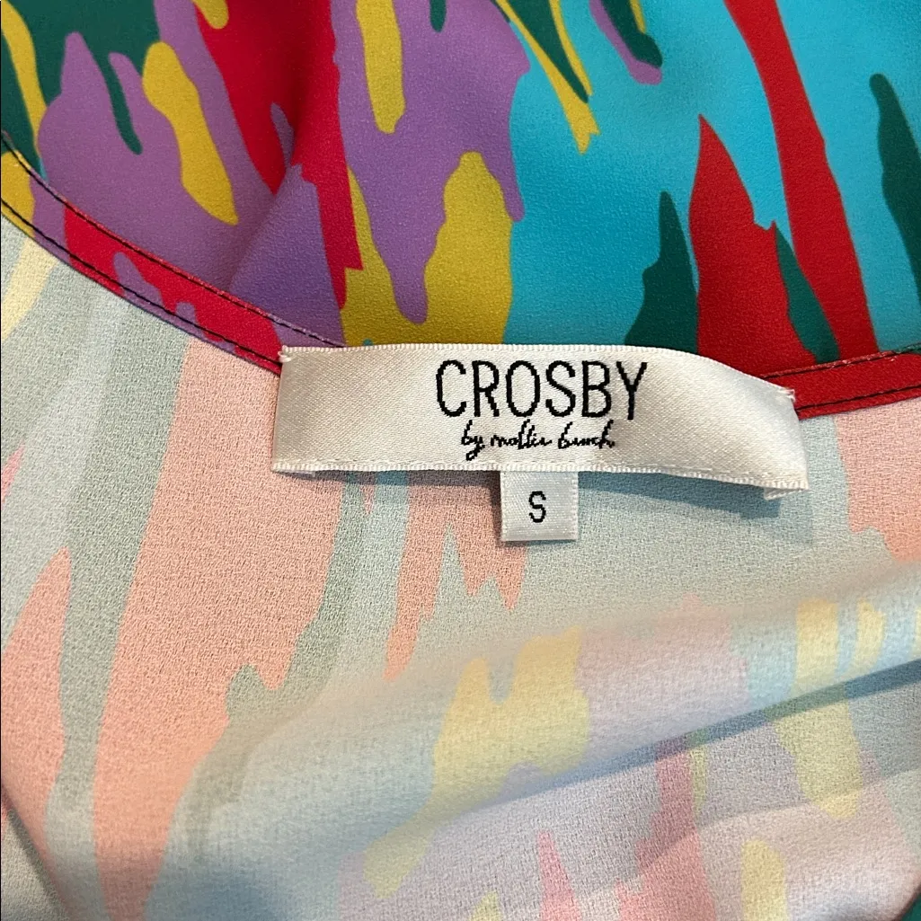 CROSBY Stetson top in electric ikat - Image 6