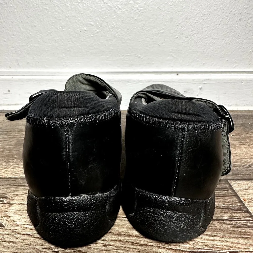 Dansko Kitty Mary Jane Shoes Leather Buckle Strap Slip Resistant Black 39 8.5 - Image 5
