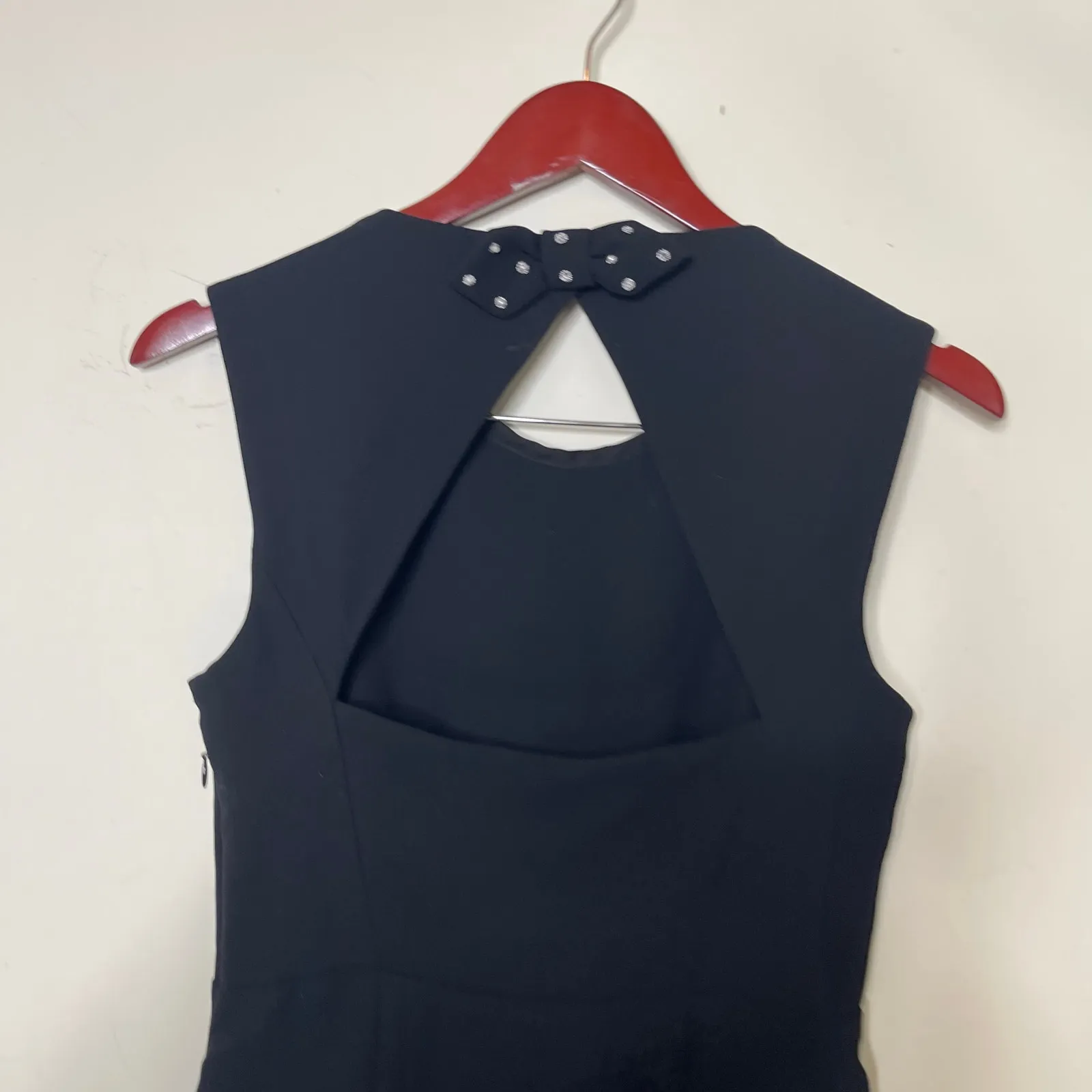 Claudie Pierlot black mini sleeveless dress sz 4 - Image 7