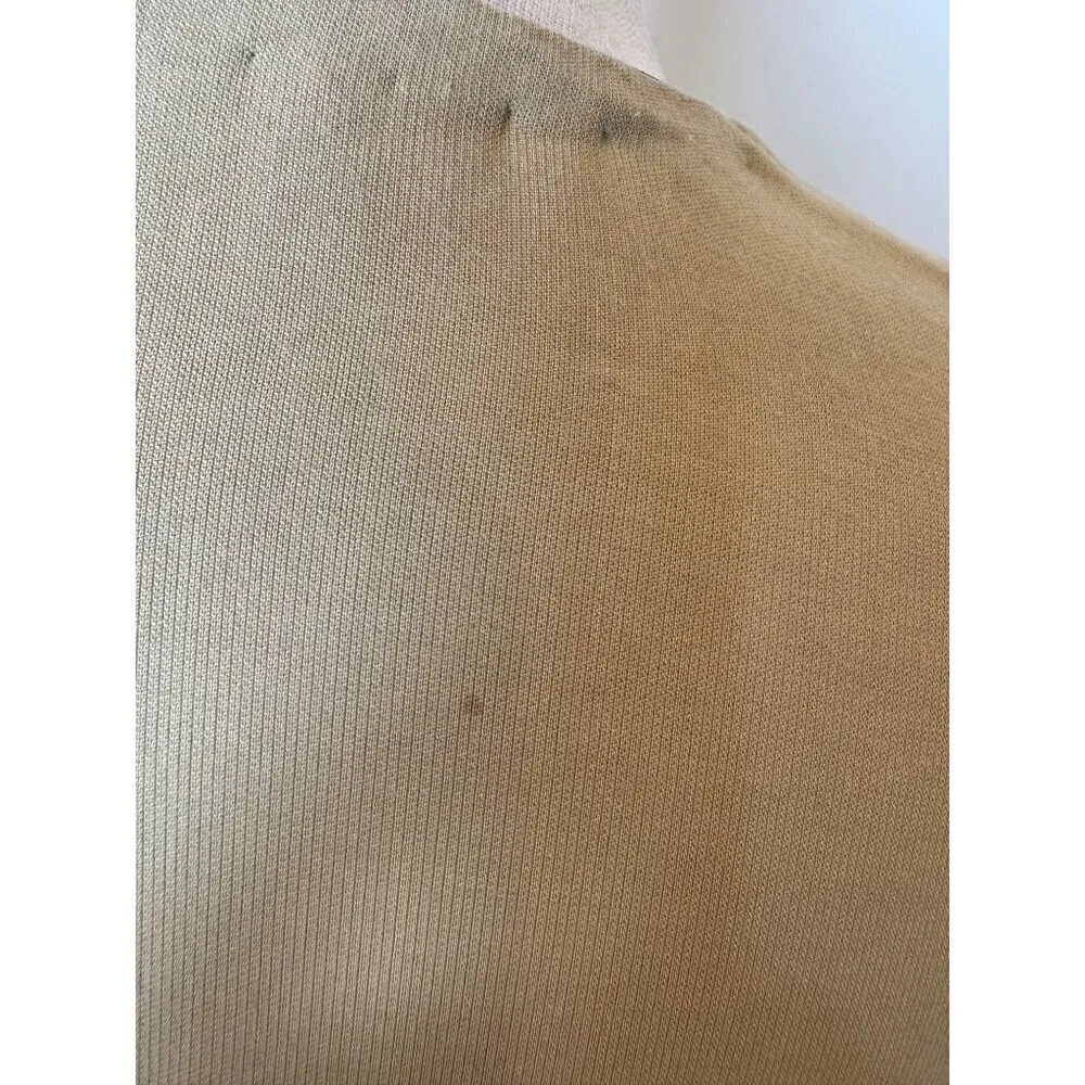 ALC Dress Women 8 Tan Black Silk Colorblock Short Sleeve Shift Mini Luxury‎ - Image 9