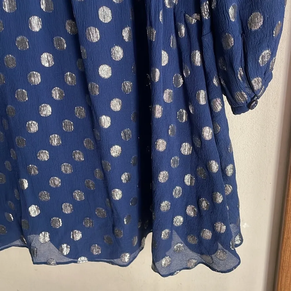 Saloni Tilly Metallic Fil Coupé Silk - Image 13