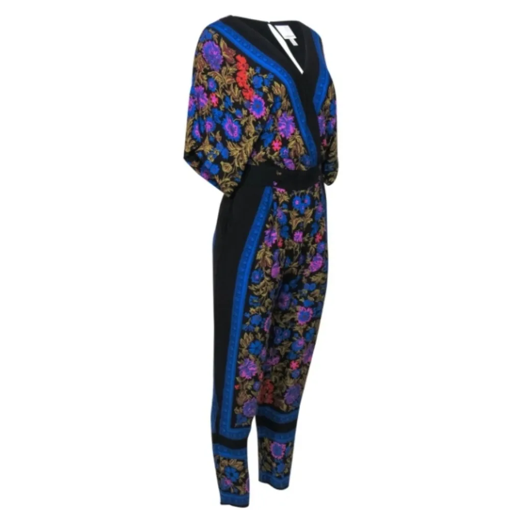 Anthropologie Scarf-Printed Jumpsuit - Image 5