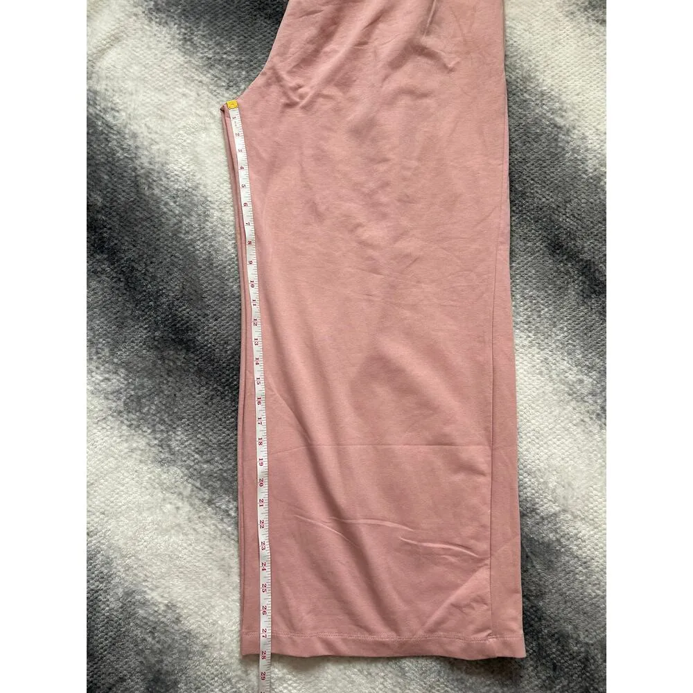 Bishop + Young Wide Leg Lounge Knit Pants Blush Pink Women Size 1X - NWT - Image 10