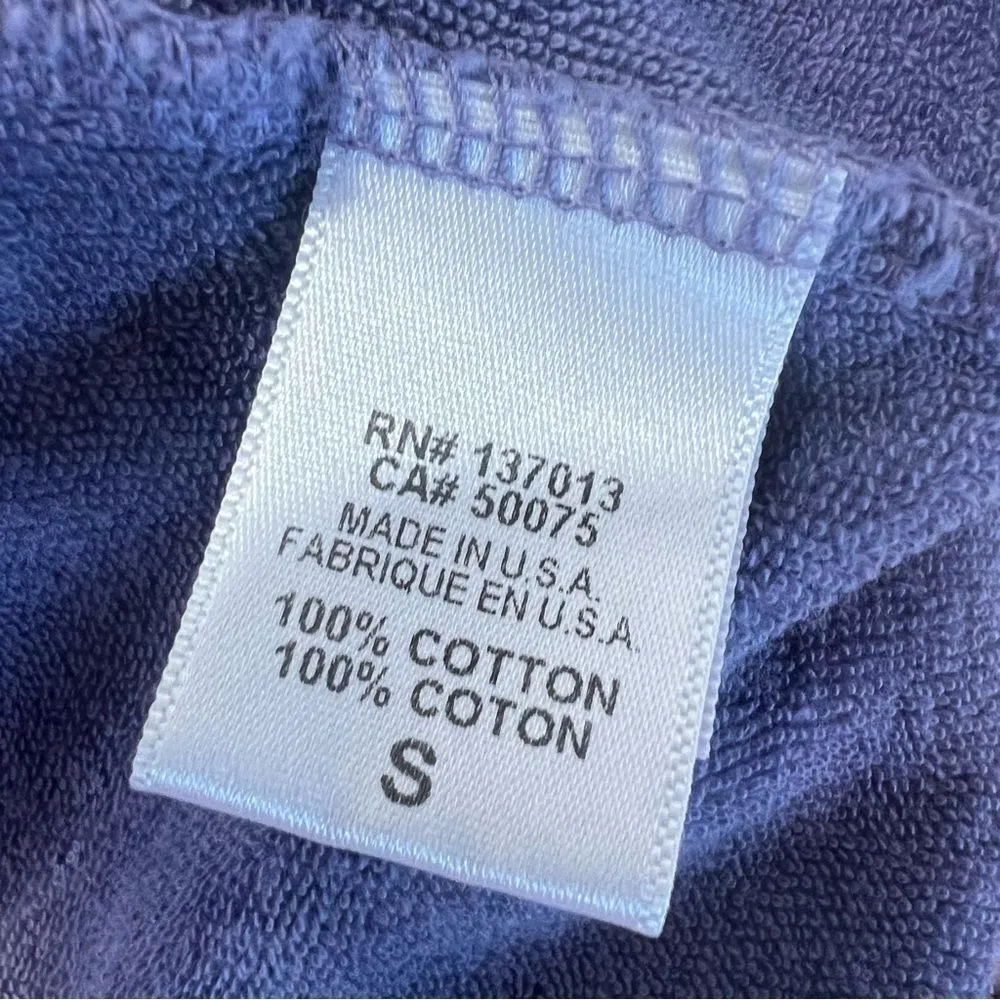 Wildfox Cropped Partial Zip Hadley Hoodie Tie Dye in Edelweiss Wash - Image 5