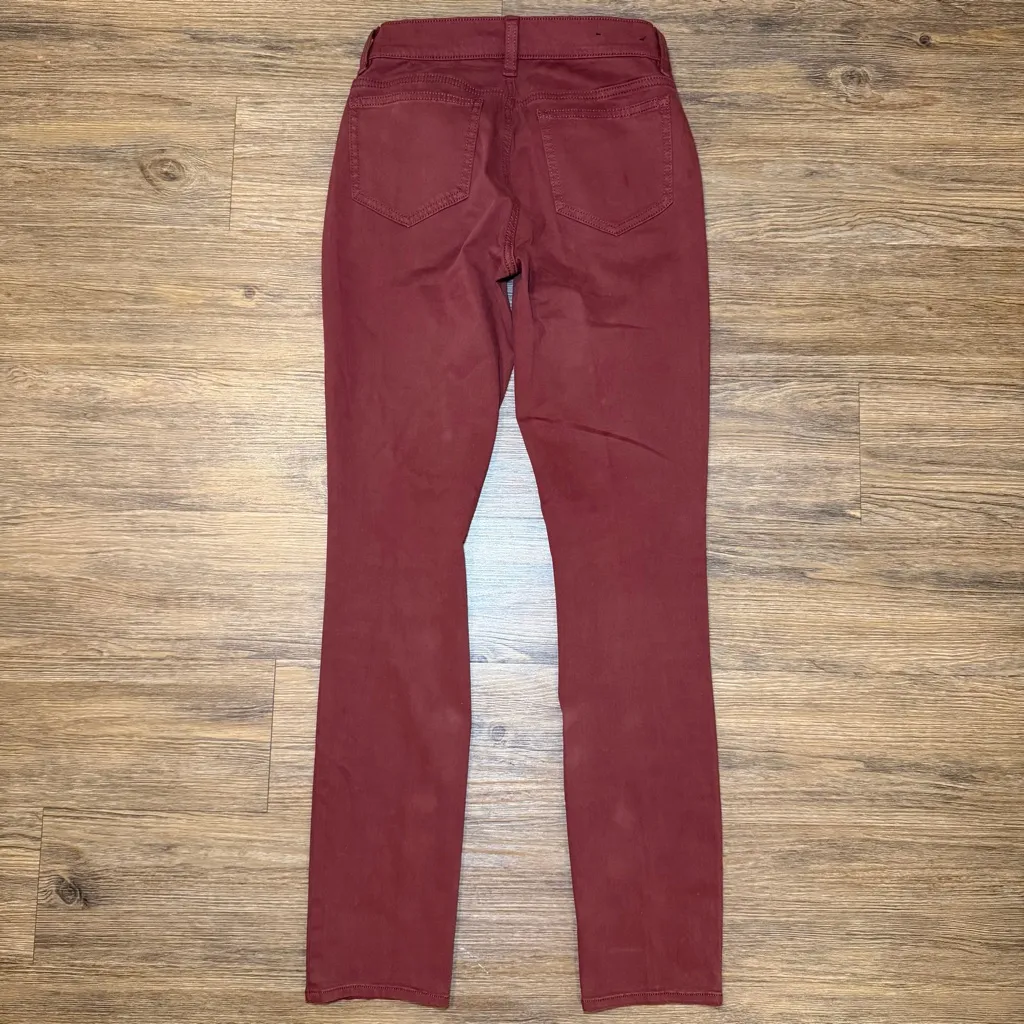 Ann Taylor Burgundy Skinny Jeans Women's Size
2 Modern Fit - Image 10