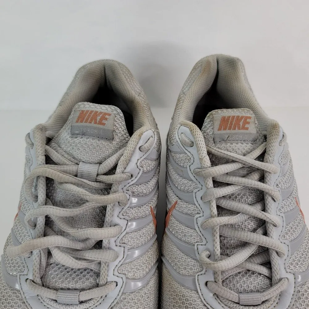 Nike Air Max Torch 4 Women's Size 8.5 Pink Rose Gold Athletic Shoes 343851-008 - Image 6