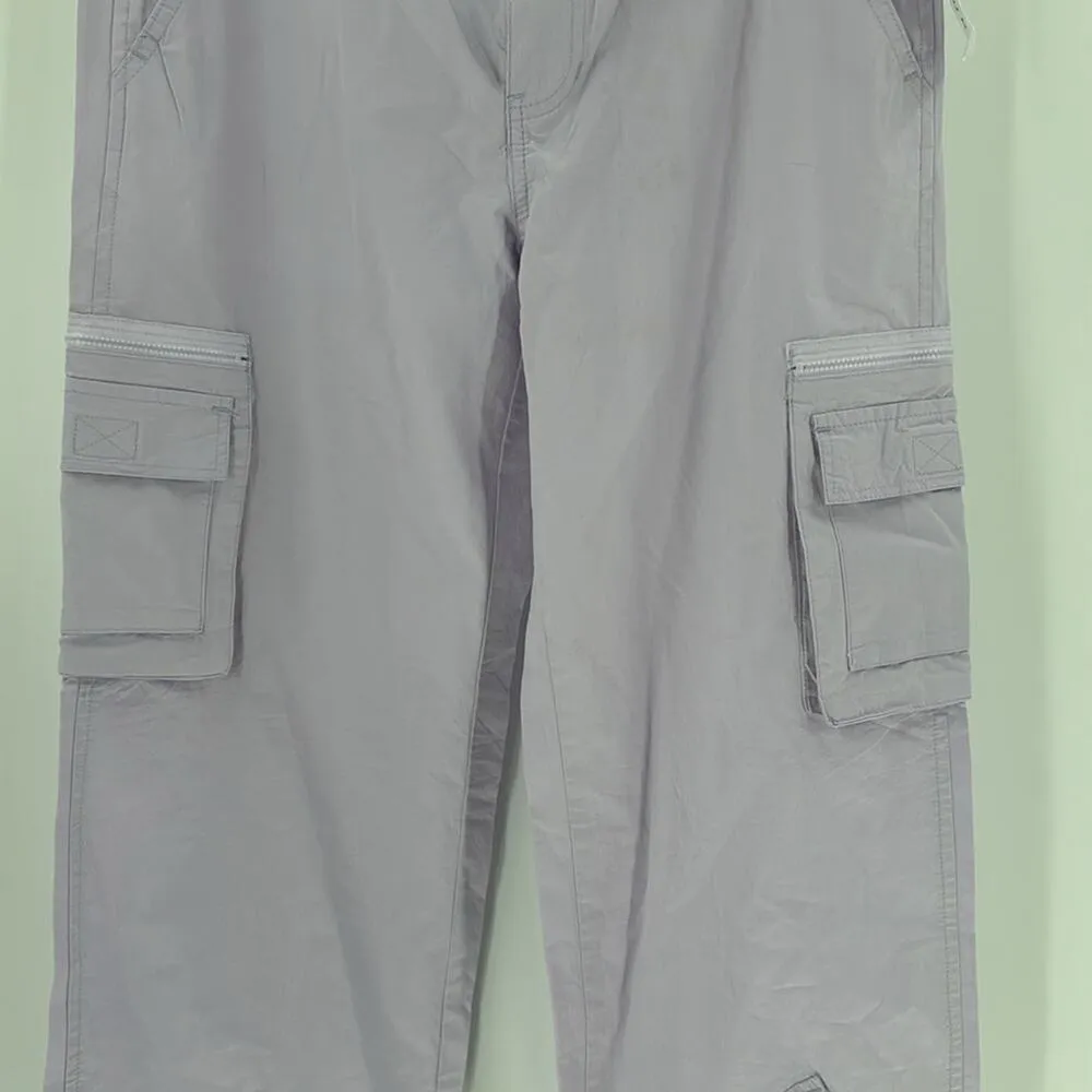 PacSun Lilac Low Rise Puddle Pants cargo baggy loose fit relaxed fit size S - Image 6