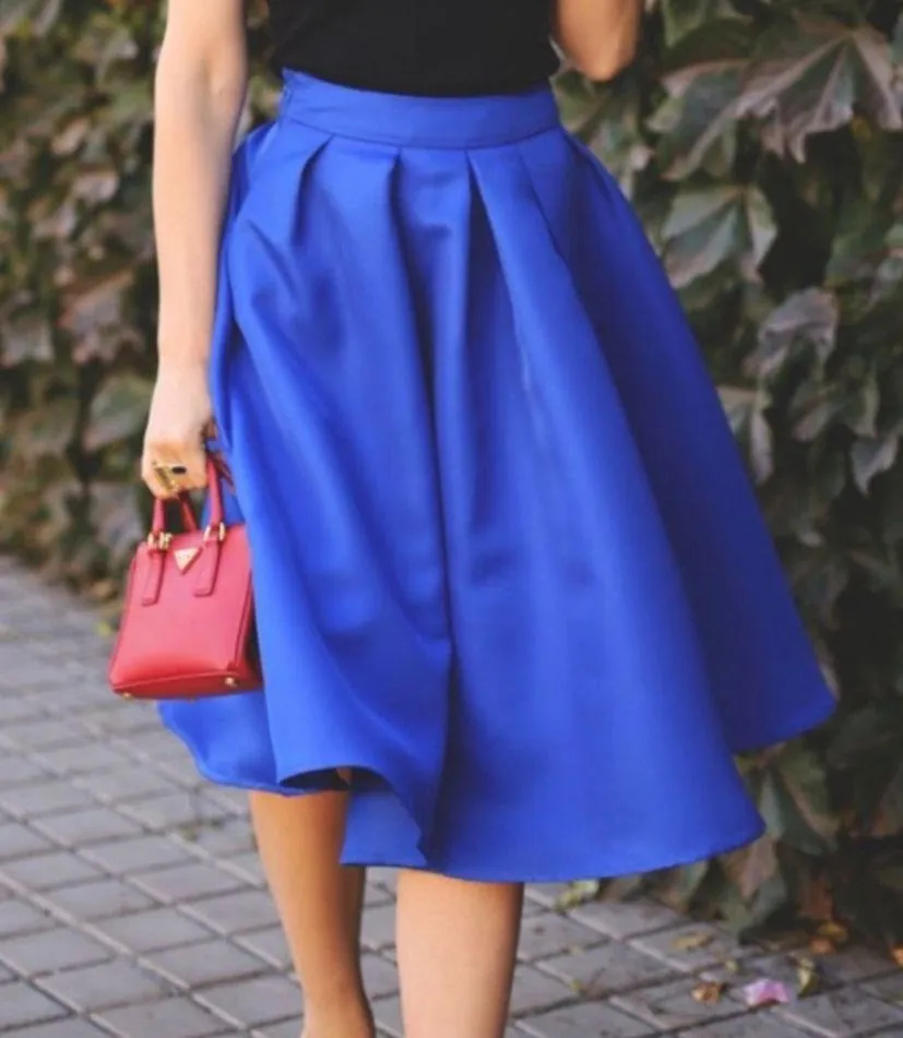 Shein blue circle skirt - Image 6