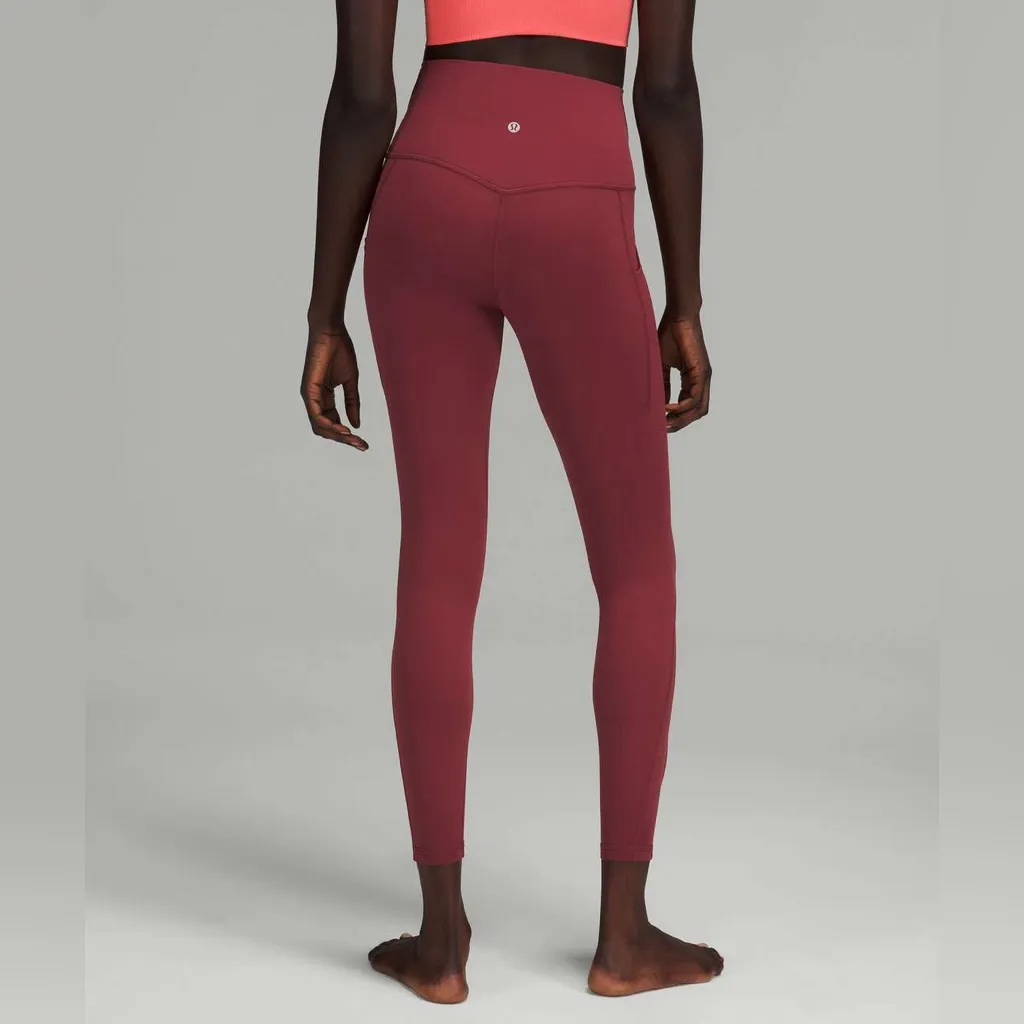 Lululemon Align High-Rise Pant with Pockets 25" Mulled Wine Size 4 - Image 2