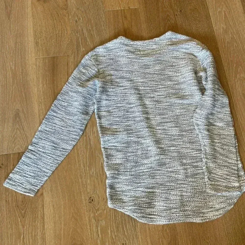 Pacsun Los Angeles‎ Long Sleeve Gray Top Size S Longer Fit Surf Beach Lagenlook - Image 10