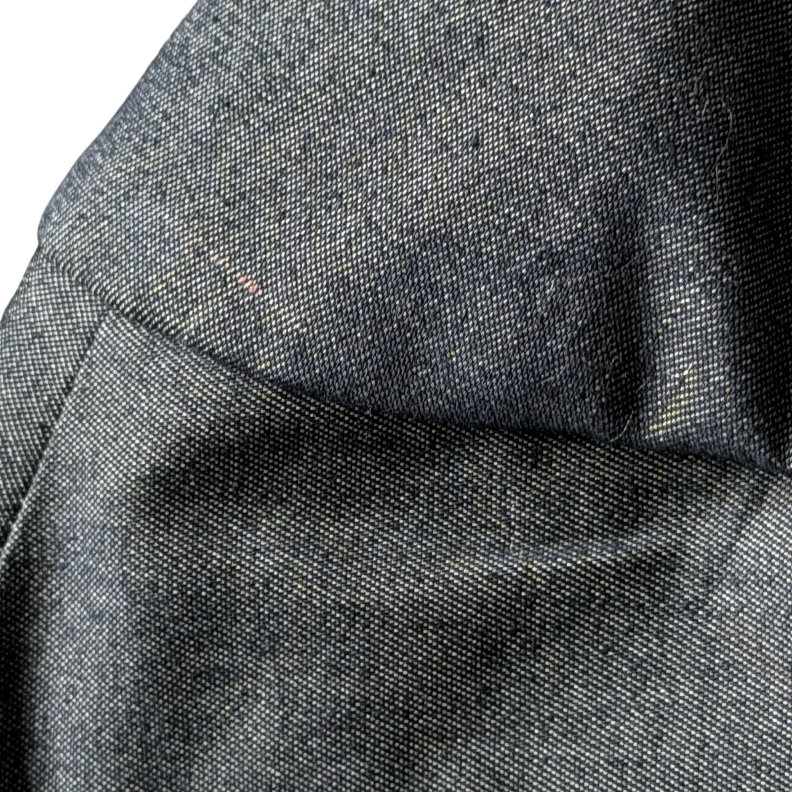 Liz Claiborne Denim Womens Blue Chambray Blazer Jacket Size 10 Career Workwear - Image 11