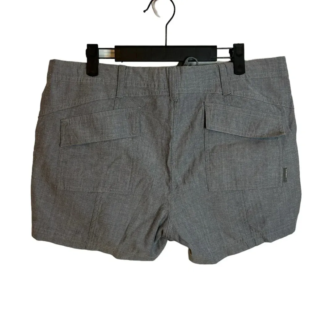 ICEBREAKER MERINO WOOL HIKING SHORTS Gray Size 14 - Image 2