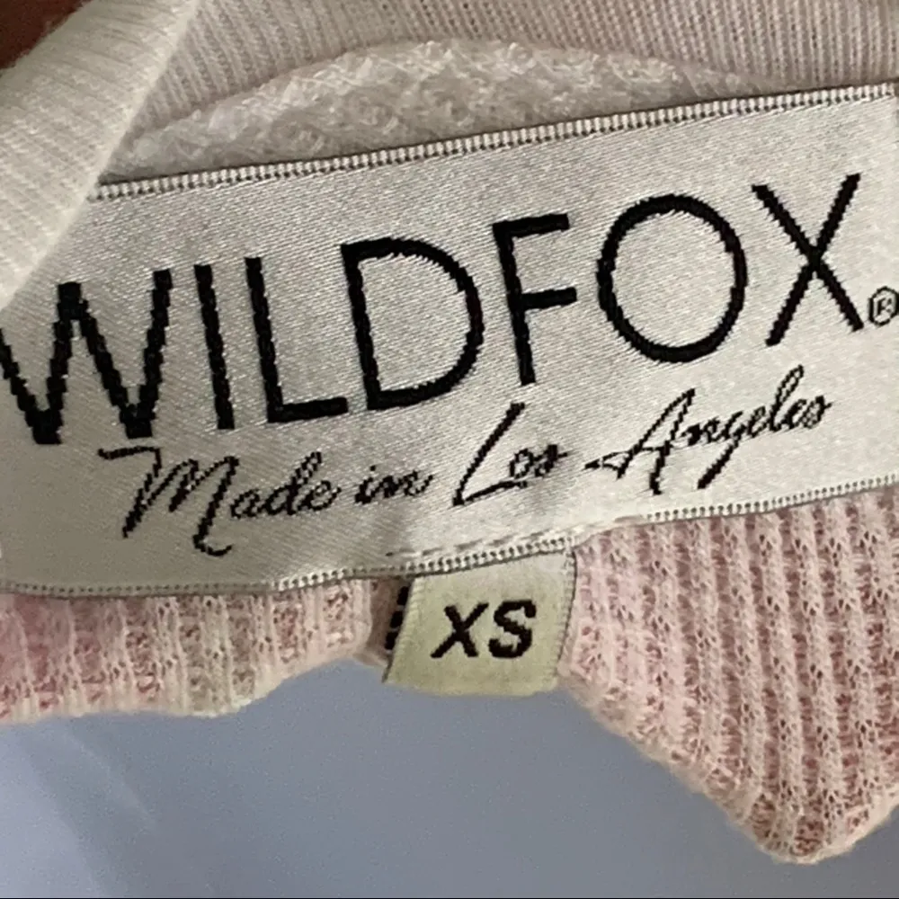 Wildfox Pullover 3/4Sleeve Stars MultiColor V-Neck - Image 8