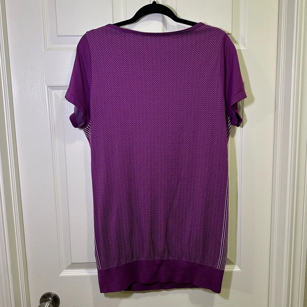 Nike Dri Fit Short Sleeve Active Dress Women’s Purple Size XL - Image 6