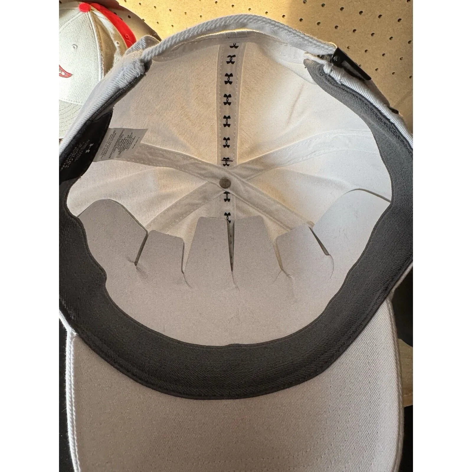 NEW Maryland Terrapins Terps White Under Armour‎ UA Free Adjustable Cap Women's - Image 7