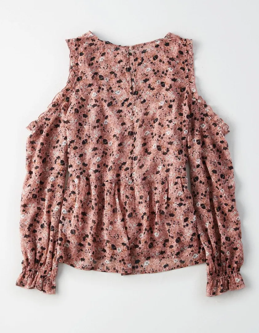 ‼️American Eagle Cold Shoulder Long Sleeve‼️ - Image 6