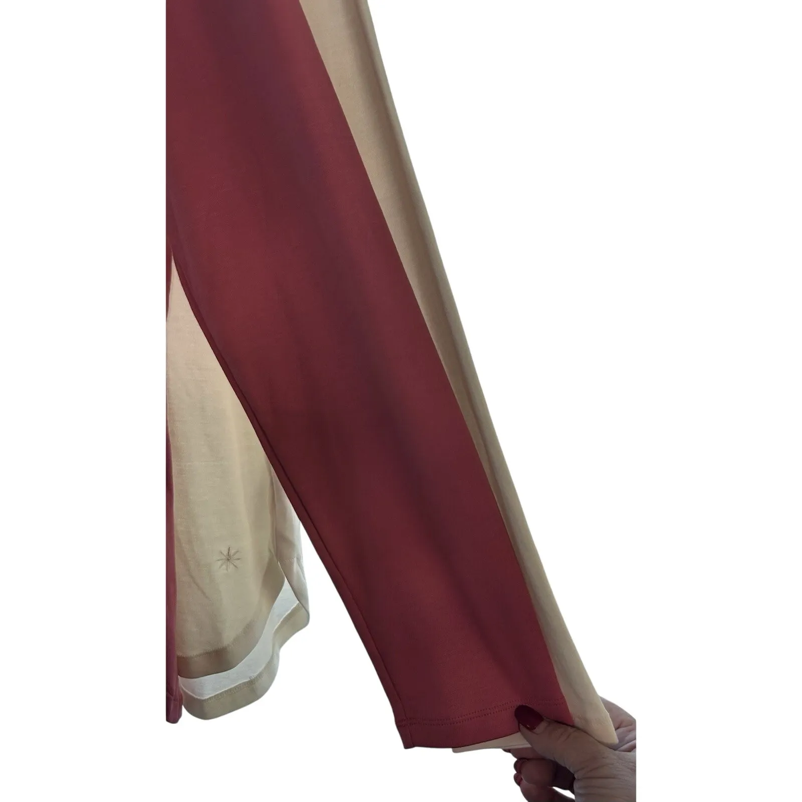 Crew Neck Top NWOT Lot of 2 Women's Essentials SZ L Isaac Mizrahi Live! - Image 5