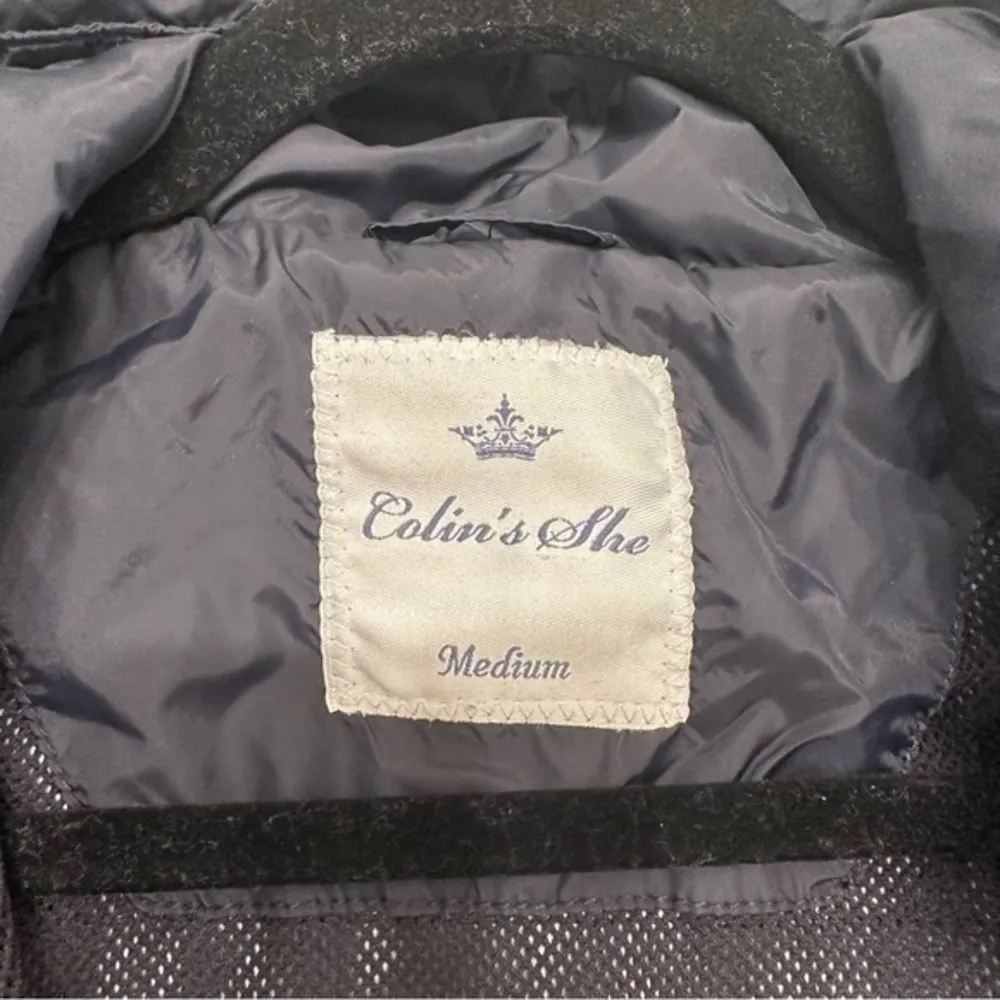 Navy blue women’s short light jacket​ in size medium - Image 10