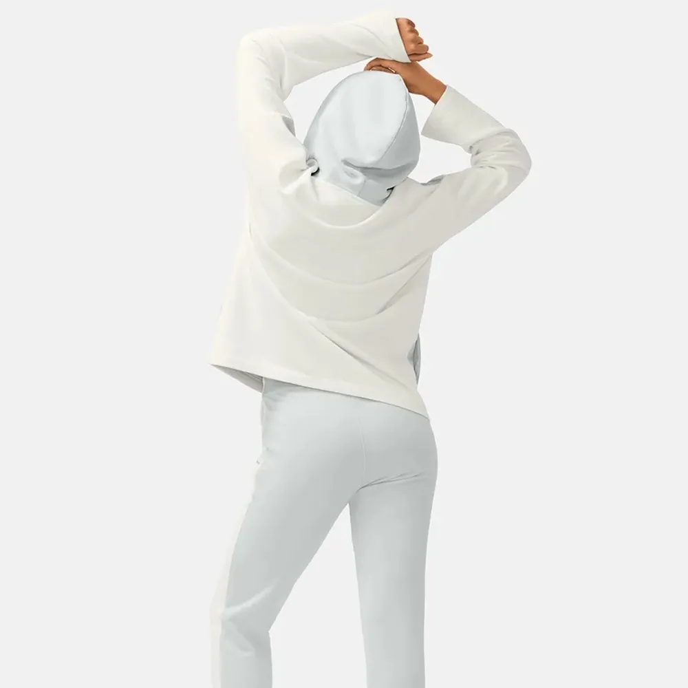 Outdoor Voices Soft Cotton Oversized Hoodie Dove / Bone Size Medium - Image 5