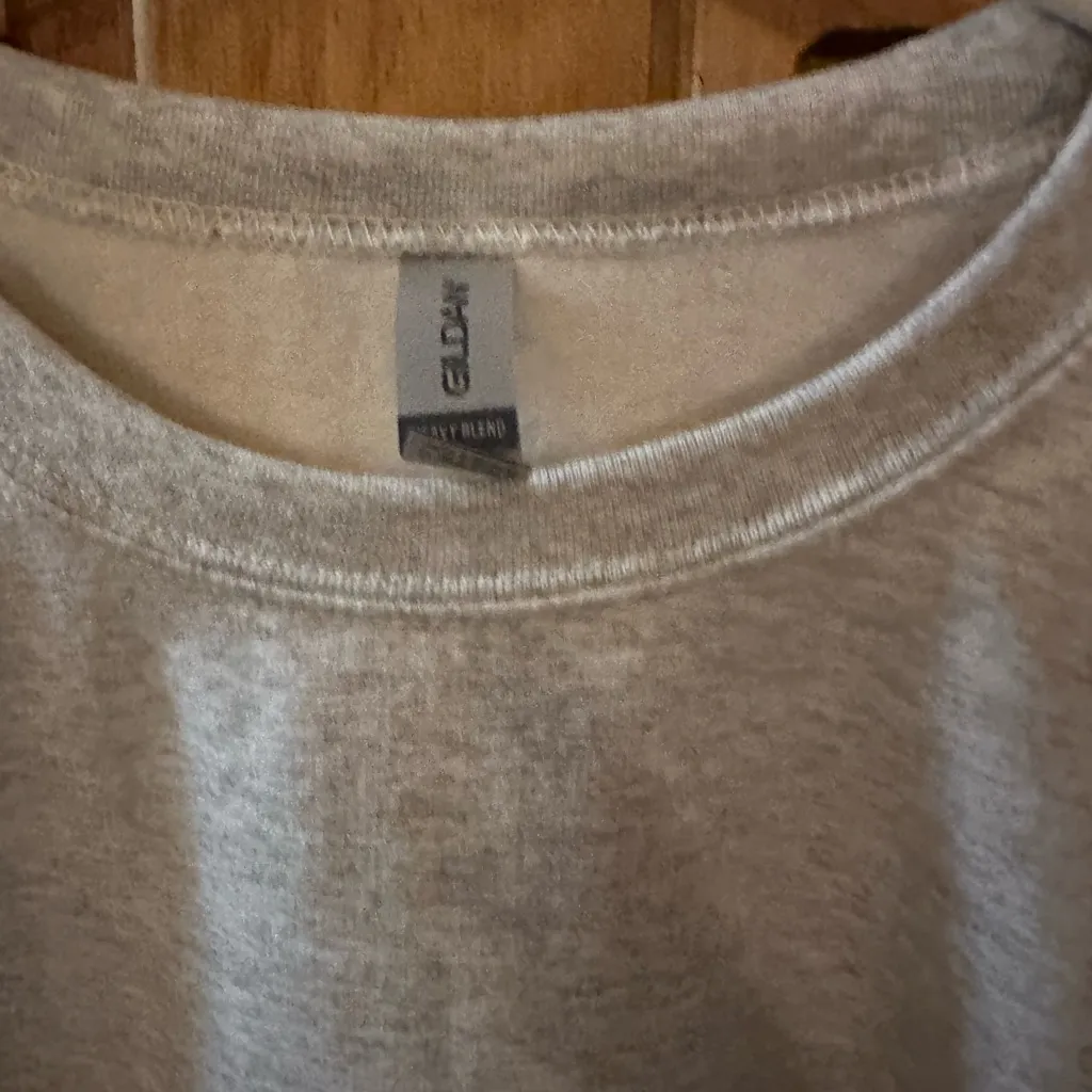 Detroit Lions sweatshirt! NFL gray sequin bedazzled logo crewneck size XL! - Image 3