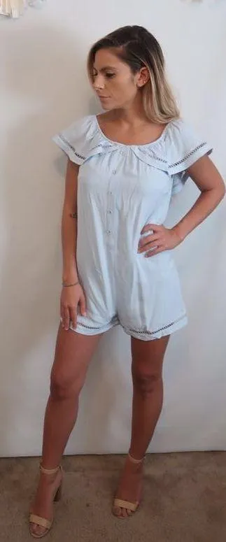 Skies R Blue Romper  - Image 4