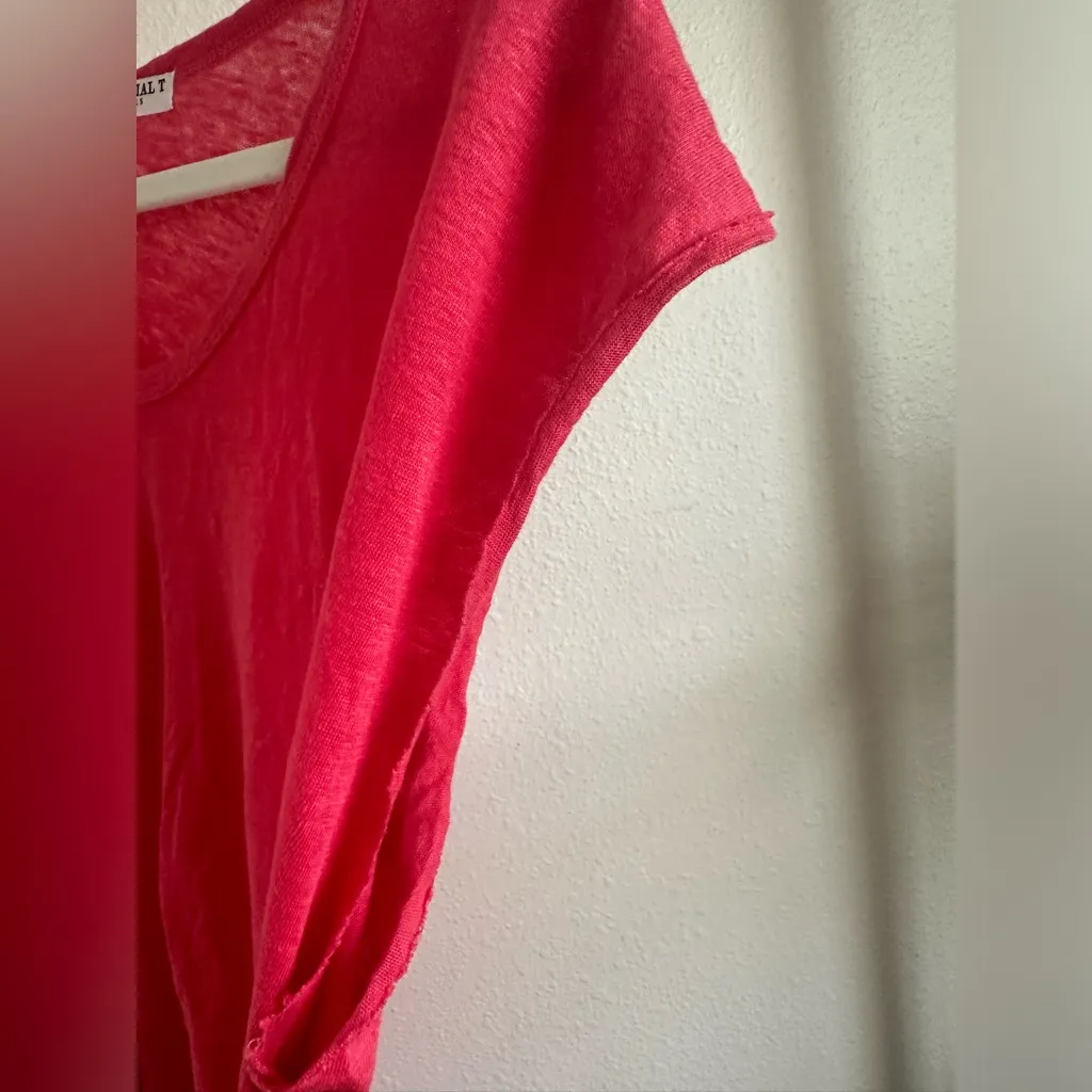 PROJECT SOCIAL T Bright Pink Sleeveless Top. - Image 6