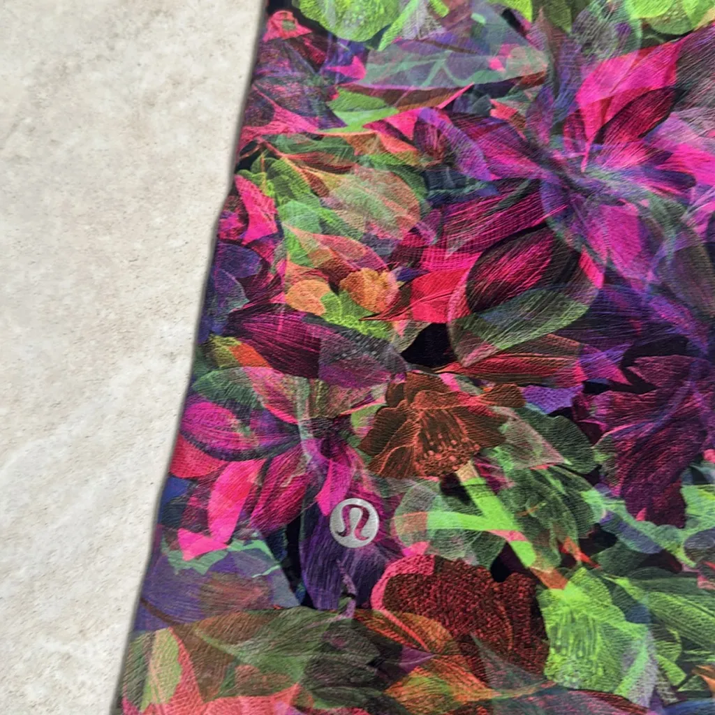 Lululemon Wunder‎ Train High-Rise Tight Vivid Floral Tone Multi - Image 7