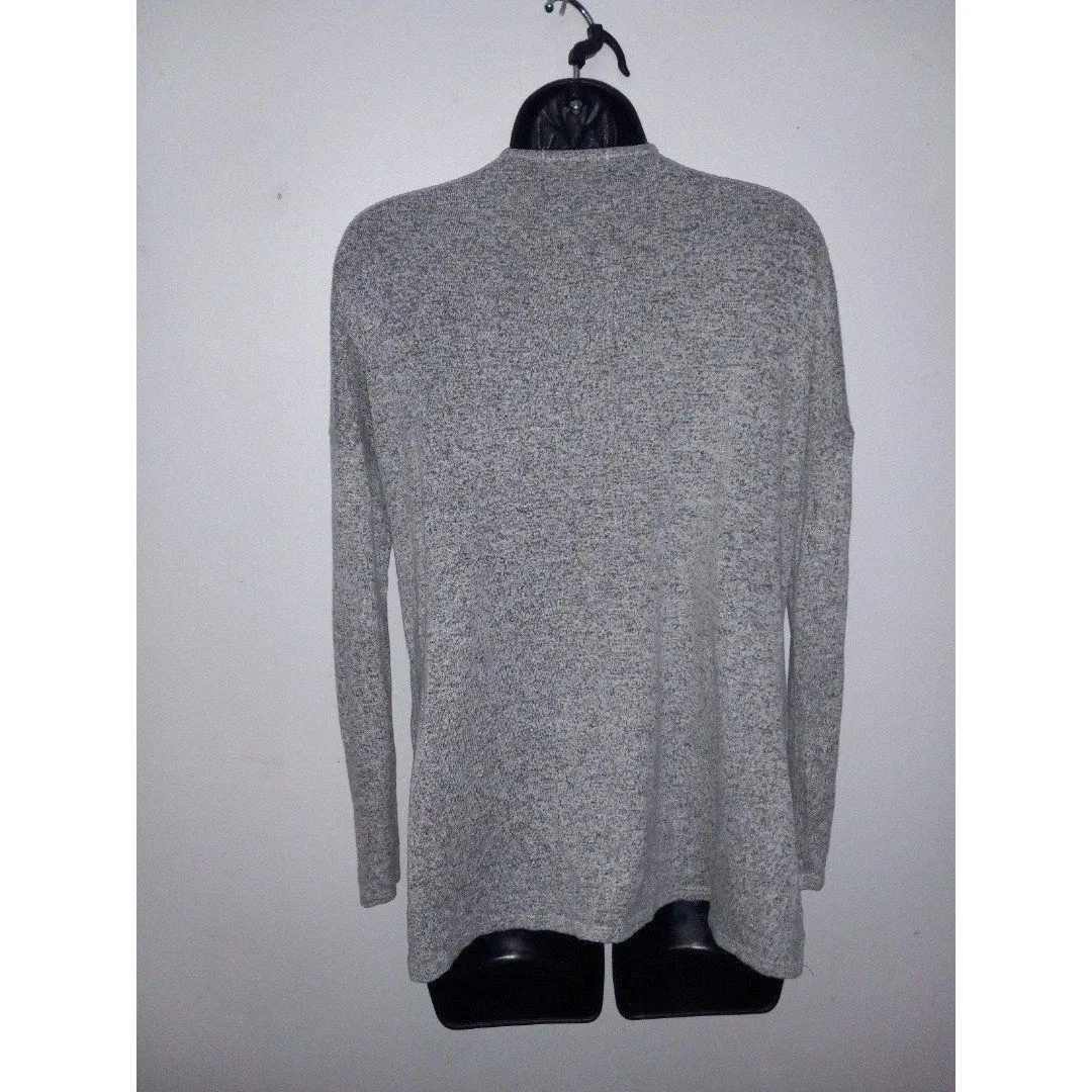 Gray Active USA lace up sweater - Image 2